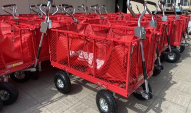 100 de cărucioare pentru măturători au fost procurate de DGLCA
