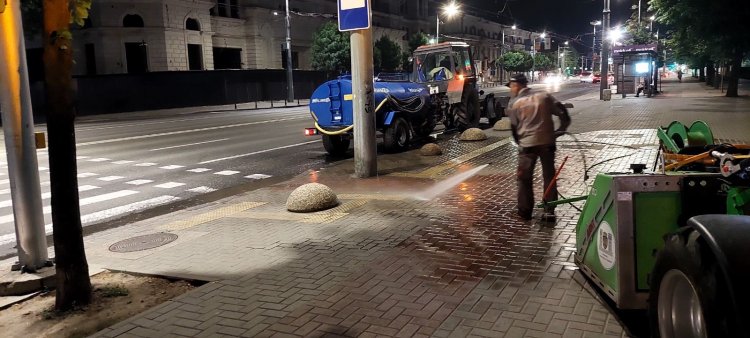 Intervenția serviciilor municipale înainte de Summitul CPE din 1 iunie