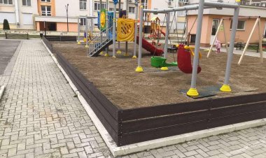 Teren de joacă nou în sectorul Buiucani