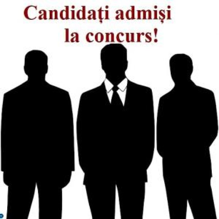 Comisia de concurs anunță candidații admiși la concursul pentru ocuparea funcției publice vacante de specialist/ă superior/ă în cadrul Secției salubrizare și gestionare a deșeurilor