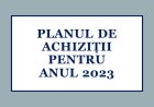 PLANUL DE ACHIZIȚIE al Direcției generale locativ-comunală și amenajare PENTRU ANUL 2023